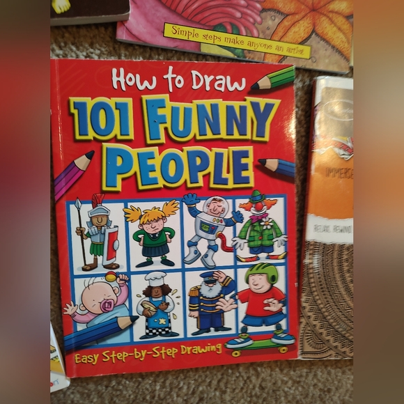 Drawing and Coloring Book Bundle 7 books - Picture 7 of 15